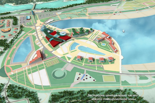 Проект центральной части «Алтайской долины»