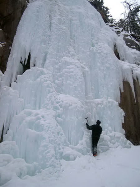 Водопад Шинок зимой. Фото с сайта rusnorth.ru