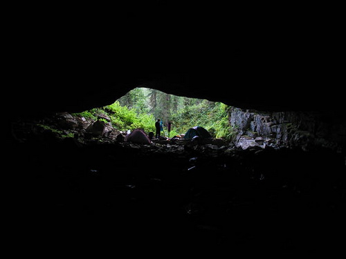 Вид из Азасской пещеры (фото Сергея Величко)
