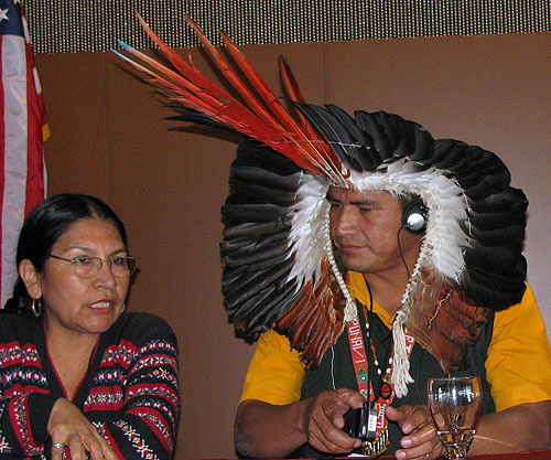 Участники World Indigenous Peoples Climate Summit