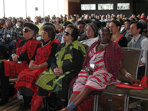 Участники World Indigenous Peoples Climate Summit