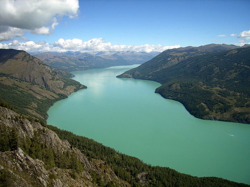 Озеро Канас (фото с сайта panoramio.com)