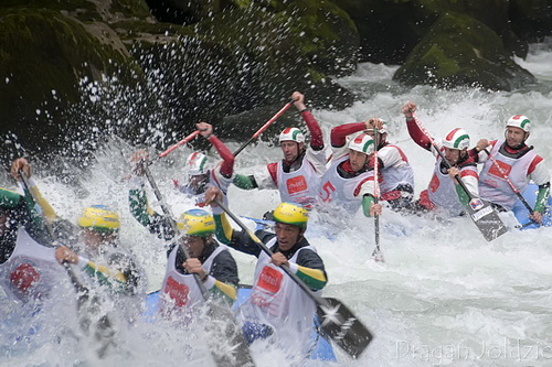 Соревнования на реке Врбас (фото 2009wrc.com)