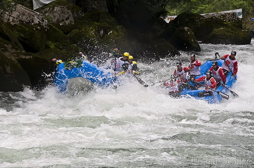 Соревнования на реке Врбас (фото 2009wrc.com)