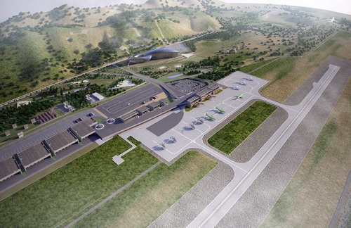 Так, по замыслу проектировщиков, будет выглядеть горно-алтайский аэропорт