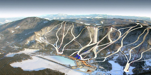 Проект горнолыжного комплекса на Синюхе