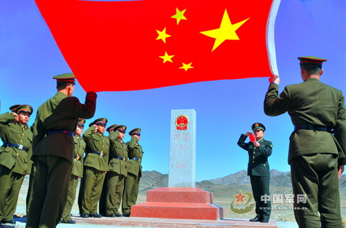 Китайцы установили в марте этого года в Тайкешкене новый пограничный знак, однако придать КПП международный статус не захотели