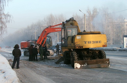 Место порыва