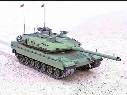 Макет первого турецкого танка