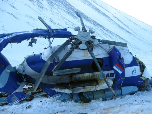 Ми-171 после крушения