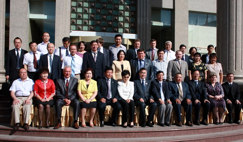 Участники заседания совета «Наш общий дом – Алтай»