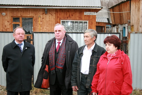 Виктор Облогин, Александр Бердников, Владимир Суртаев и Лидия Глебова