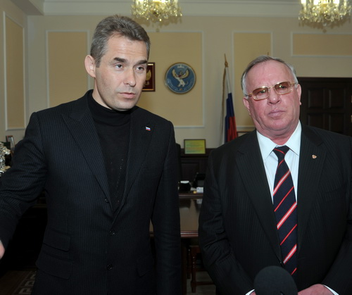 Павел Астахов и Александр Бердников
