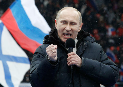 Путин просто взорвал публику, считает депутат Владислав Анчин. Фото Reuters