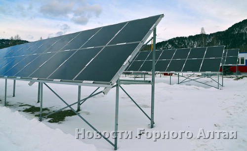 Солнечно-дизельная электростанция в Яйлю