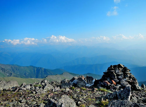 Безымянную вершину на Алтае назвали именем Евгения Маточкина. Фото с сайта roerich.spb.ru