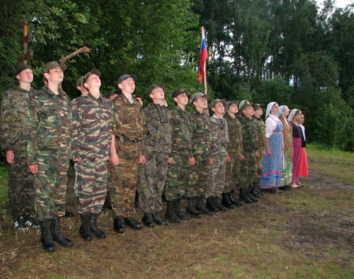 В Майминском районе прошли летние православные военно-патриотические сборы «Катунский рубеж»