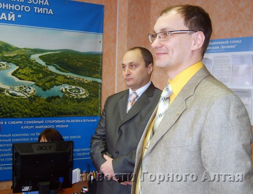 Компании, которые представлял Алексей Семиков (слева), исключены из числа резидентов «Алтайской долины»