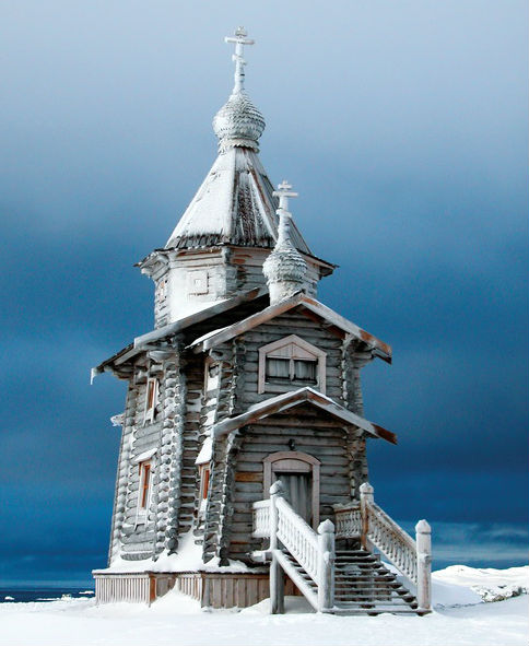 Церковь Святой Троицы на острове Ватерлоо в Антарктиде