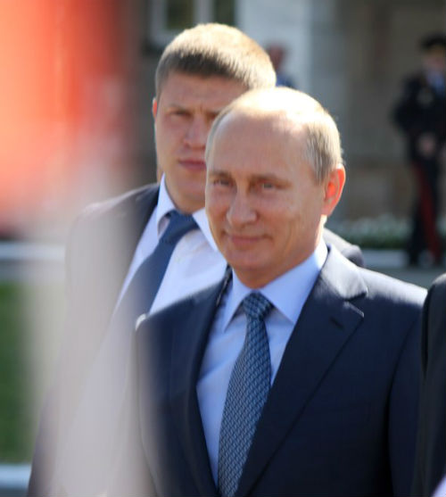 Владимир Путин в Горно-Алтайске. Фото: Наталья Сладкова
