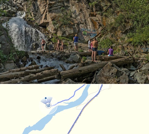 … или дойти до Камышлинского водопада