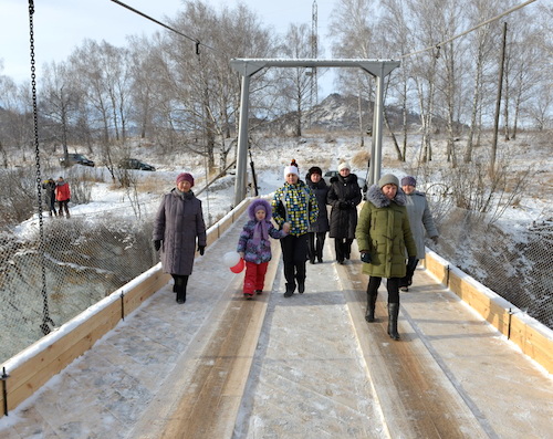 Открытие нового моста