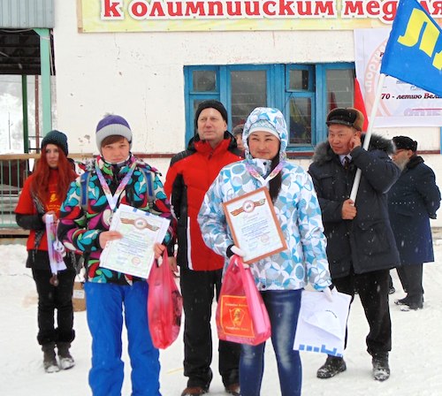 В Горно-Алтайске прошли соревнования по спортивному ориентированию на лыжах