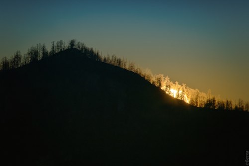 Частичное солнечное затмение. Фото Светланы Казиной (vk.com/svetlana_kazina)