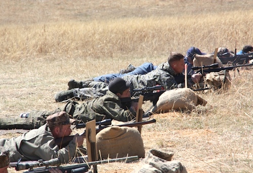 Около Хабаровки прошли соревнования по стрельбе из охотничьего нарезного оружия 