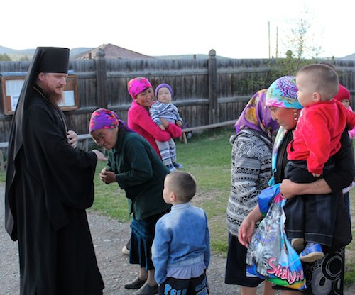 Епископ посетил Улаганский район