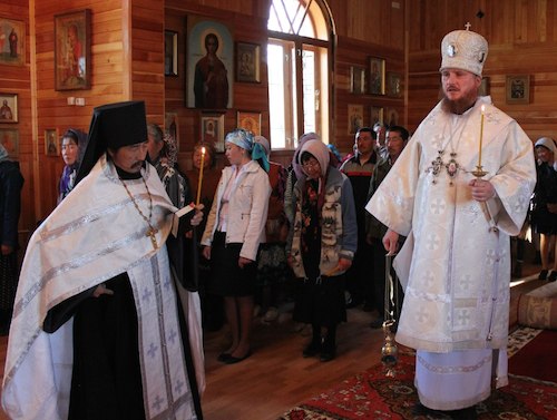 Епископ посетил Улаганский район