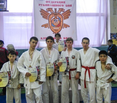 Воспитанники горно-алтайского «Олимпа» завоевали семь медалей на состязаниях по рукопашному бою