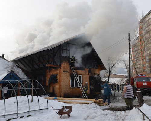 У командира отряда «Вымпел» сгорел дом