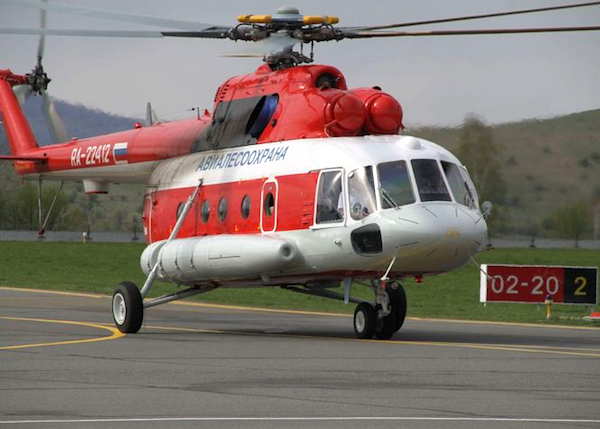 Фотофакт: В Республику Алтай прибыл новый вертолет