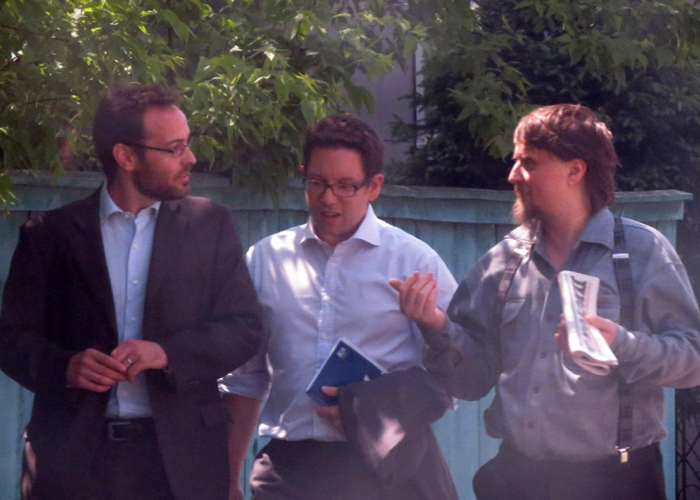 Сотрудники британского посольства встретились с лидером «Парнаса» Сергеем Михайловым