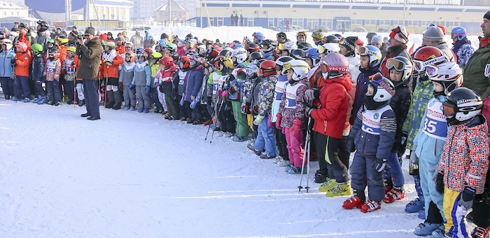 Открытое первенство по горным лыжам состоялось в Горно-Алтайске
