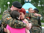 Алтайские омоновцы вернулись с Северного Кавказа