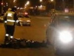 В Горно-Алтайске Toyota Vista задавила лежащего на дороге человека