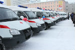 Республика Алтай получила 32 автомобиля скорой помощи