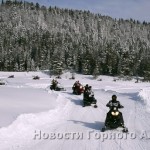 В гонках на снегоходах приняли участие 23 человека