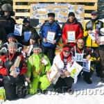 Участники и призеры фестиваля «Телецкое снежное ралли-2013»