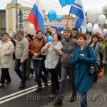 Первомайская демонстрация в Горно-Алтайске