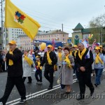 Первомайская демонстрация в Горно-Алтайске
