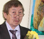 В Эл Курултае открылась выставка Валерия Тебекова