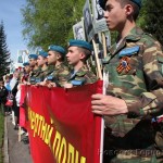 В Горно-Алтайске прошел митинг в честь Дня Победы