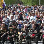 В Горно-Алтайске прошел митинг в честь Дня Победы