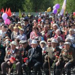 В Горно-Алтайске прошел митинг в честь Дня Победы