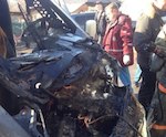 Один человек погиб и трое получили травмы в аварии в Горно-Алтайске (фото)