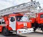 В Горно-Алтайск поступил новый пожарный автомобиль