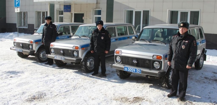 Полицейские получили новые служебные автомобили